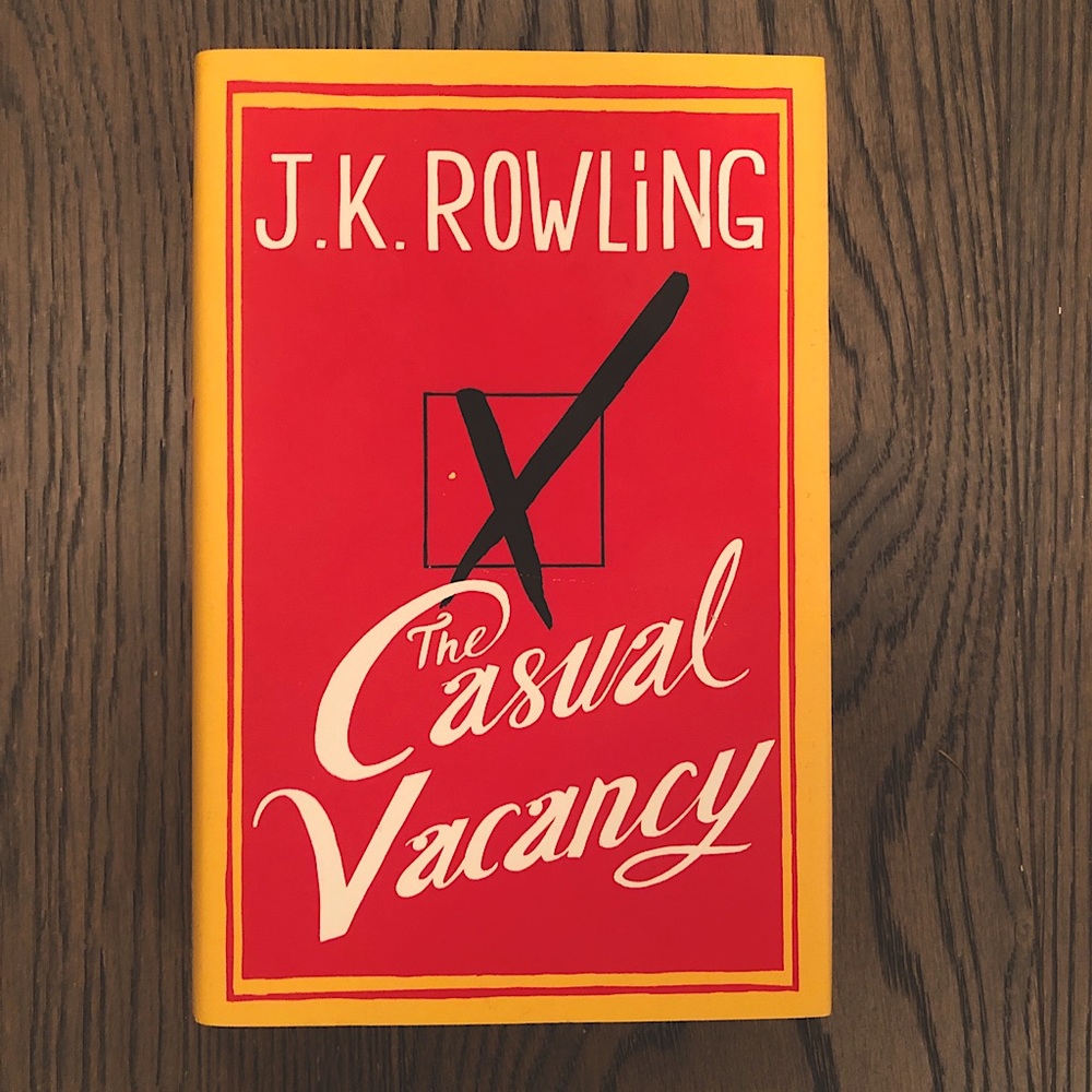 2/$20 📚 A Casual Vacancy - J.K. Rowling (Hardcover)